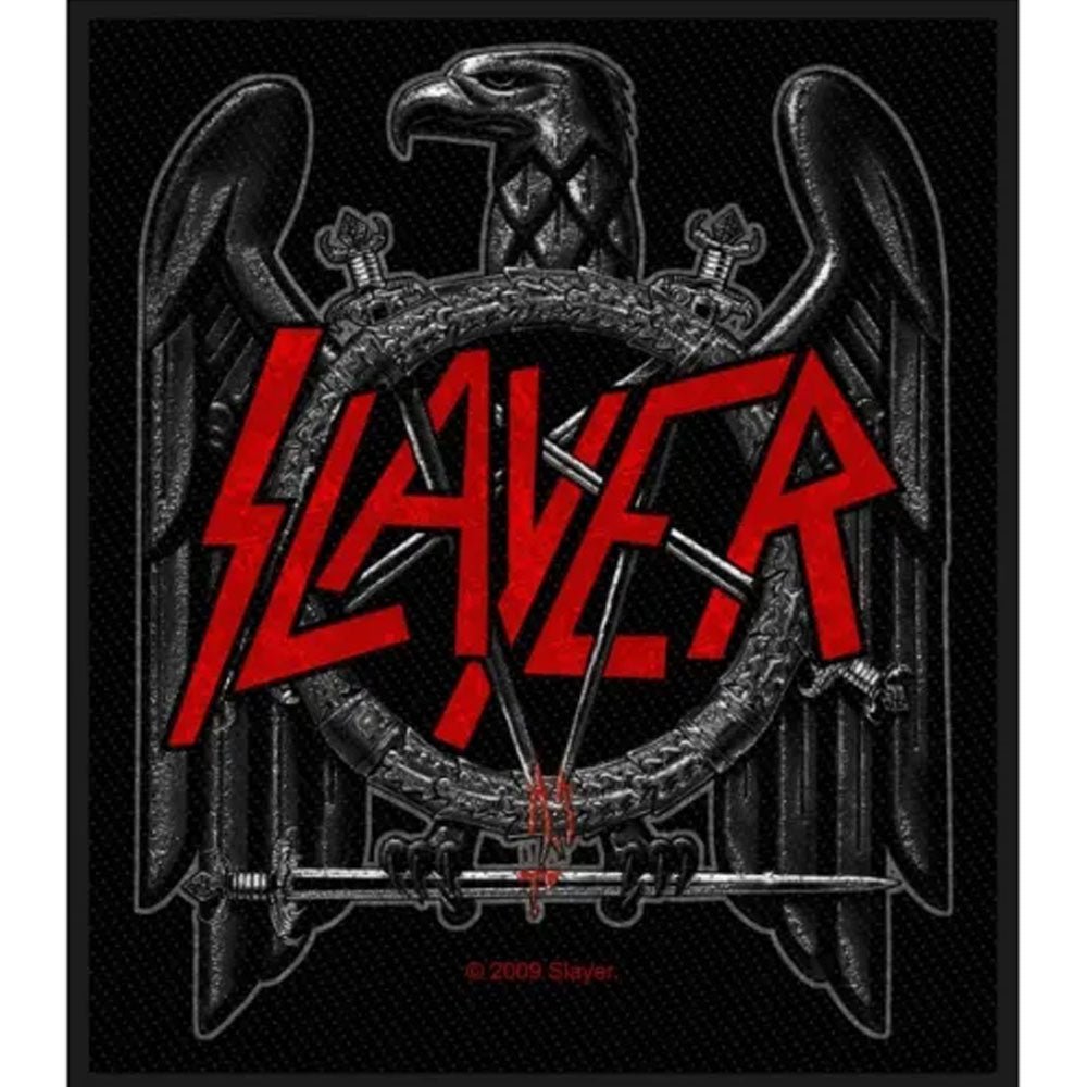 SLAYER スレイヤー - BLACK EAGLE / ワッペン - PGS